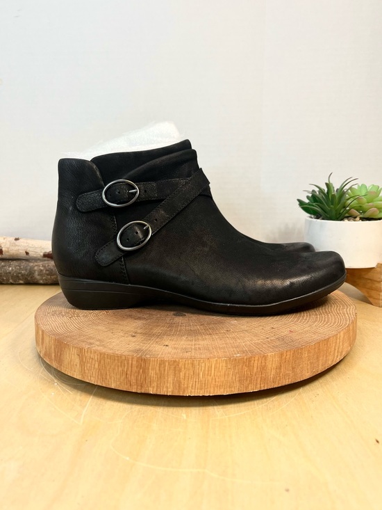 Dansko Shoes - NWOB Dansko Faithe Black Burnished Leather Ankle Boots Size 12